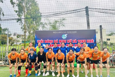 Giải bóng đá Mini nữ xã Tịnh Khê lần thứ nhất năm 2025